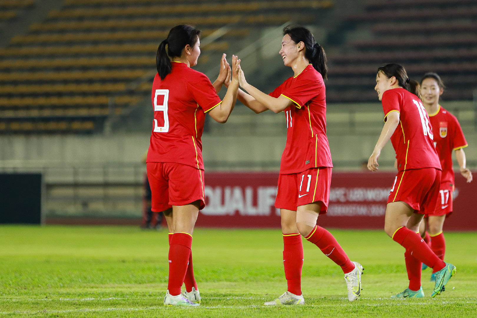 精彩比赛回顾：中国女足势不可挡